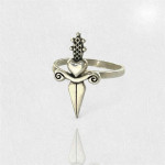 Dagger Ring (adjustable) Sterling Silver 925
