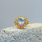 Heart of Fire Ring 14K GOLD Heart of Fire Ring 14K GOLD