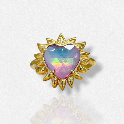 Heart of Fire Ring 14K GOLD Heart of Fire Ring 14K GOLD