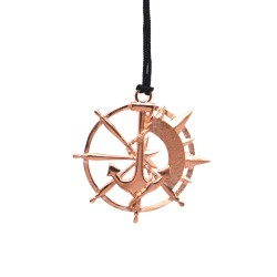 "Trilogy of Pirate" rope Necklace -Sterling Silver 925 "Trilogy of Pirate" rope Necklace -Sterling Silver 925