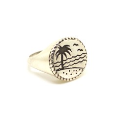 Paradise Island Ring - Sterling Silver 925